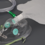 AEROSOL TERAPİ MASKESİ DÖNER BAŞLIKLI